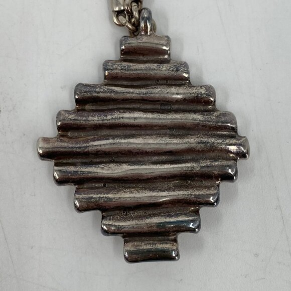 UNO de 50 Silver Peach Statement Necklace | Excellent Condition - Picture 6 of 7